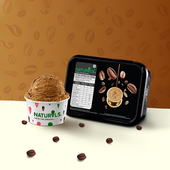Buy Filter Coffee Icecream Online at best prices from Naturals Icecream